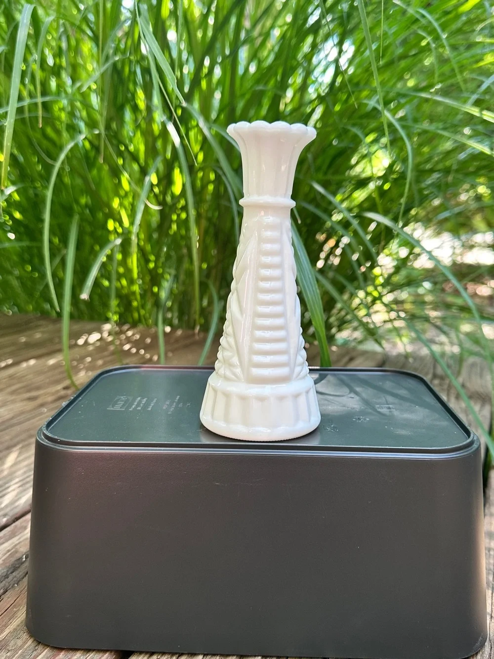 Vintage White Milk Glass 6